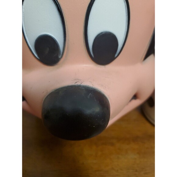 Minnie Mouse Head Walt Disney 80s Aladdin Plastic Lunch Box & Thermos Vintage - Picture 3 of 5